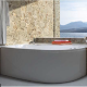 Vasca idromassaggio asimmetrica Neo 170x70x78 Relax Design