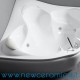 Vasca idromassaggio angolare Sinergia 150x150 Relax Design